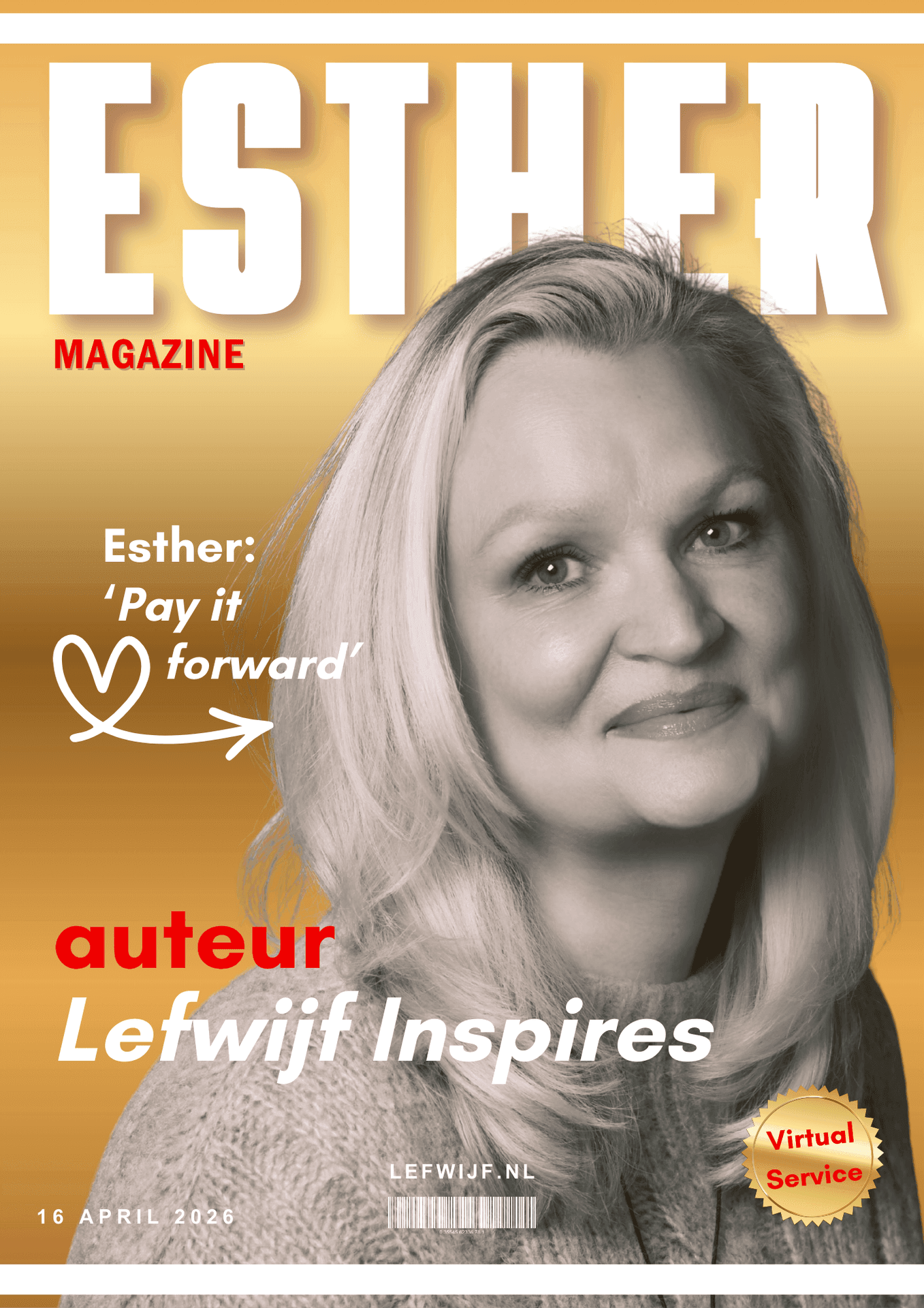 Lefwijf Esther Wijnschenk schrijft mee aan Lefwijf Inspires