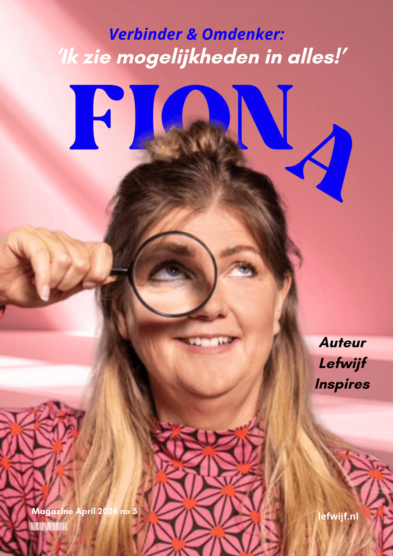 Lefwijf Fiona van Lingen schrijft mee aan Lefwijf Inspires