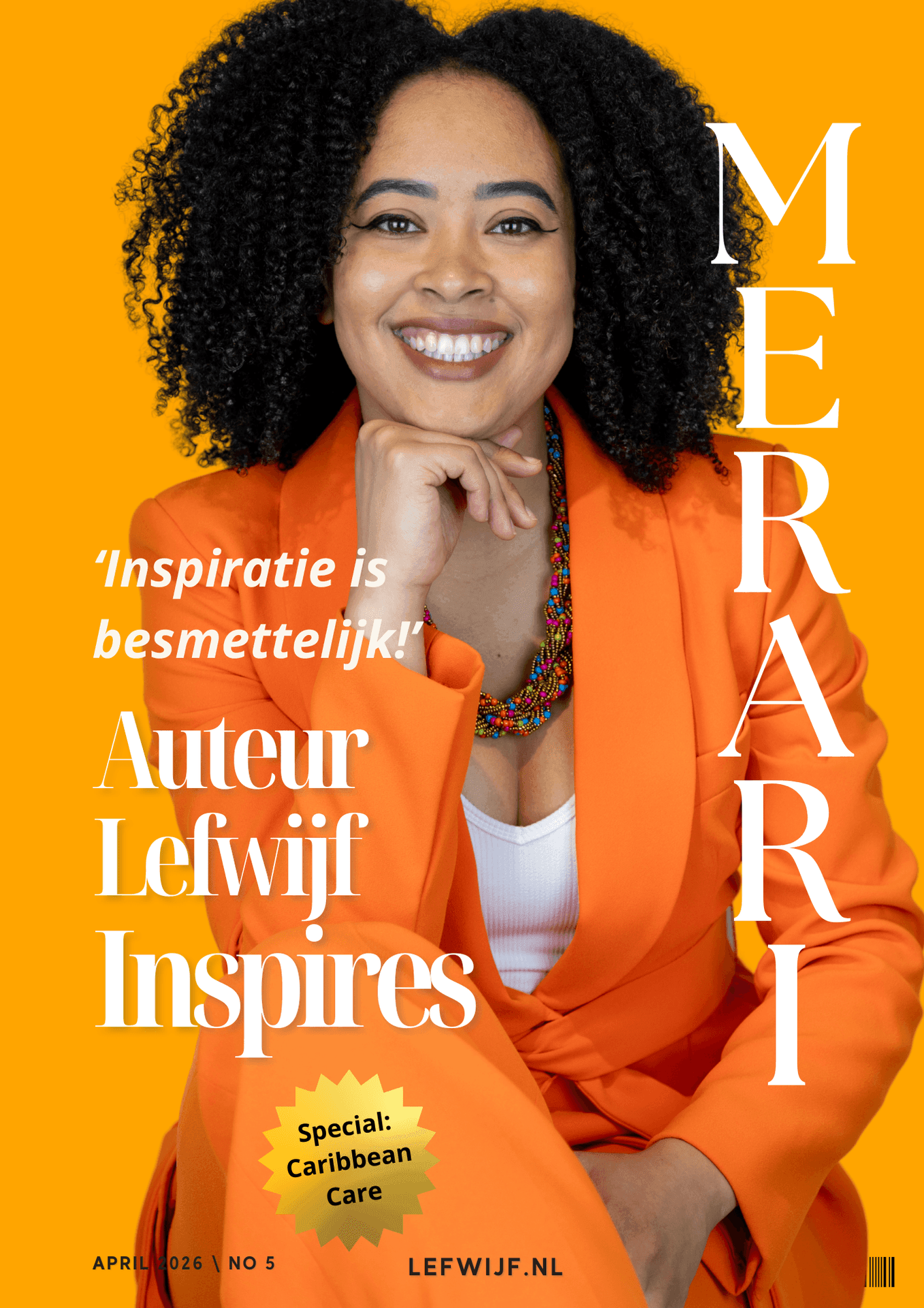 Lefwijf Merari Richardson schrijft mee aan Lefwijf Inspires