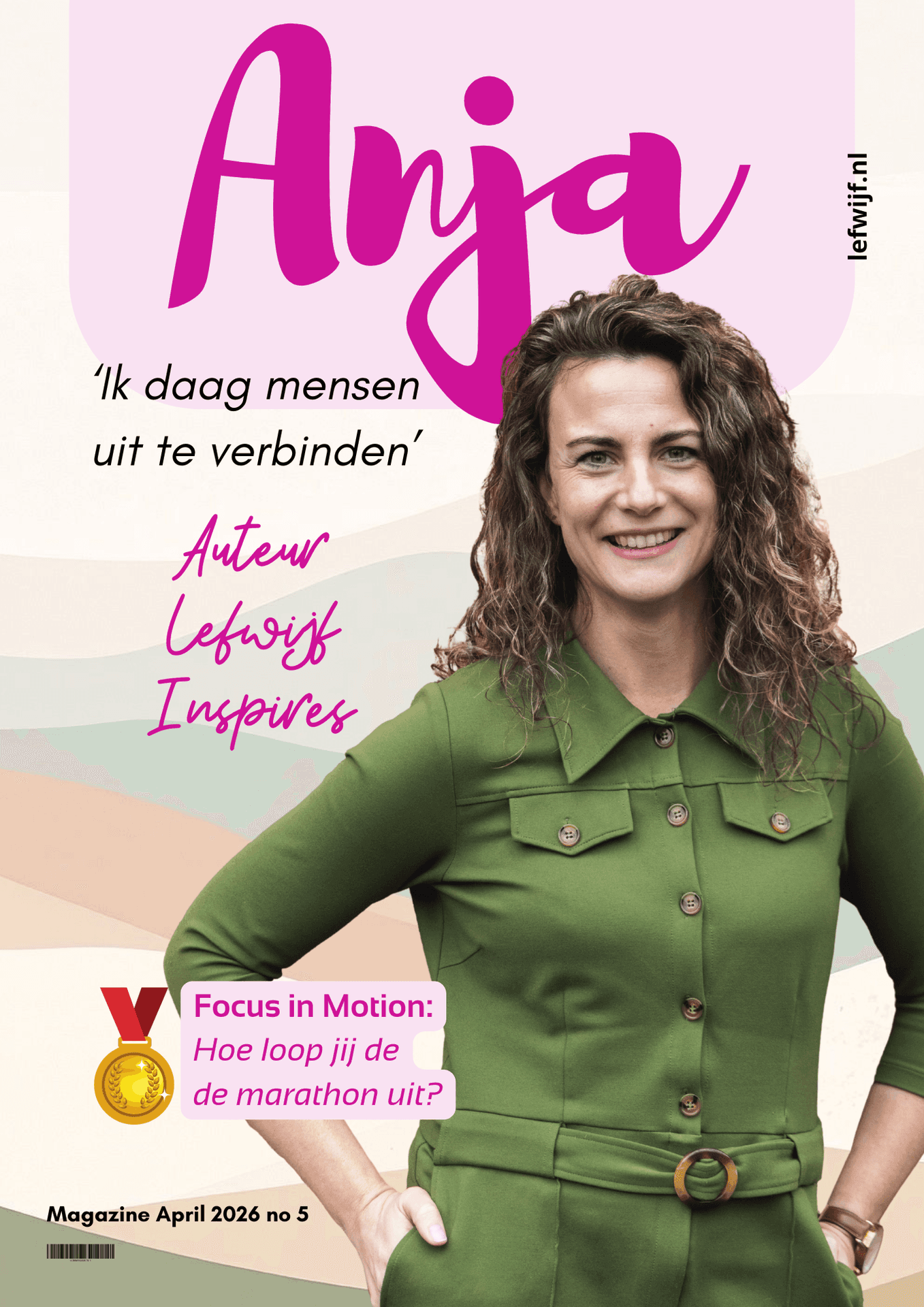 Lefwijf Anja van Aken schrijft mee aan Lefwijf Inspires