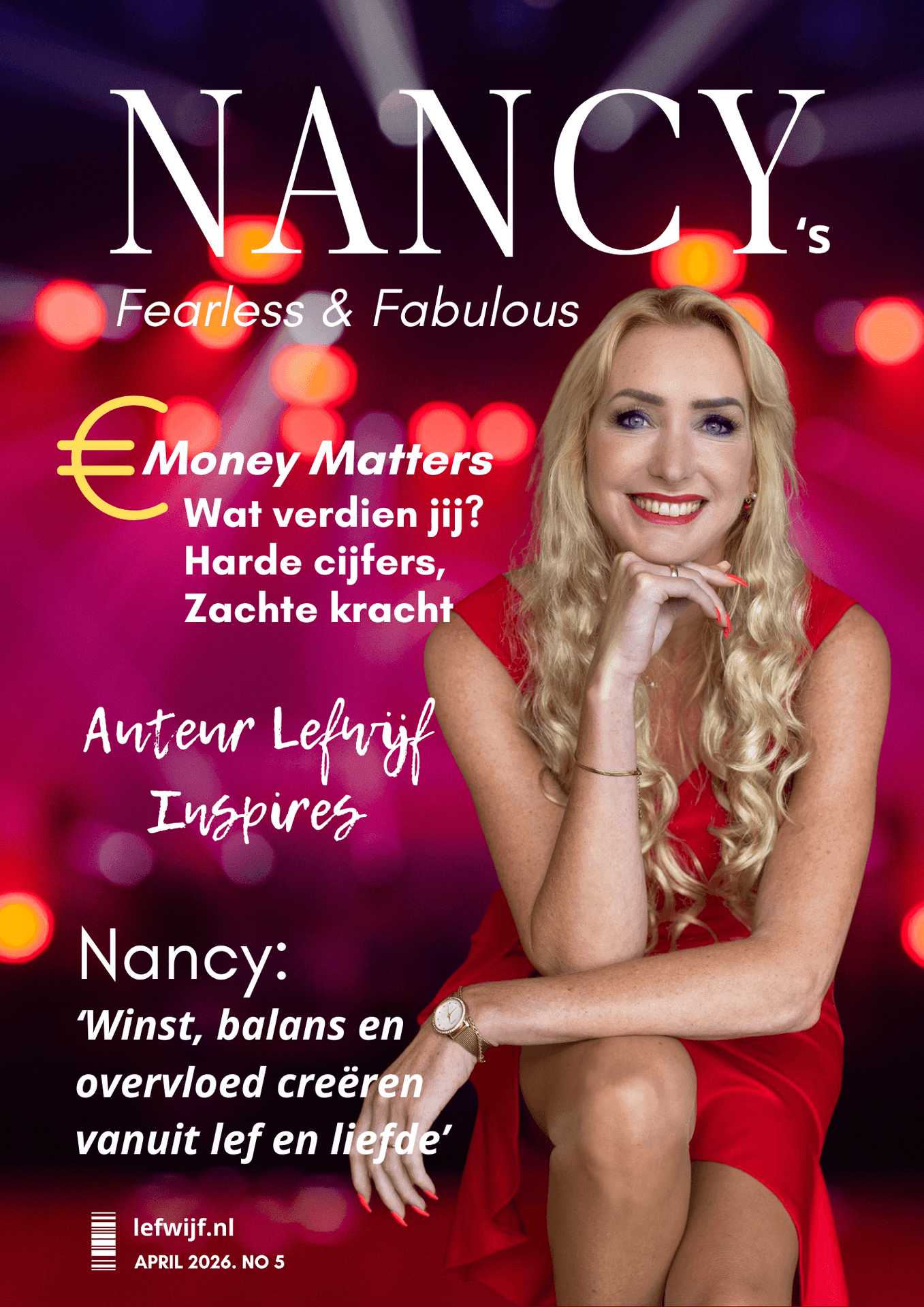 Nancy van Os schrijft mee aan Lefwijf Inspires