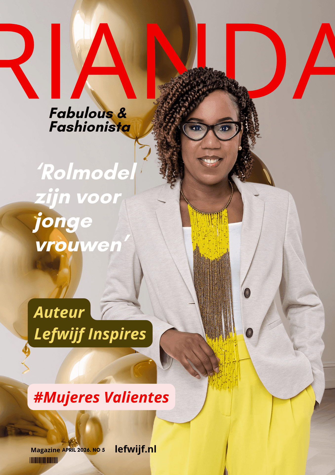 Rianda Sacré schrijft mee aan Lefwijf Inspires