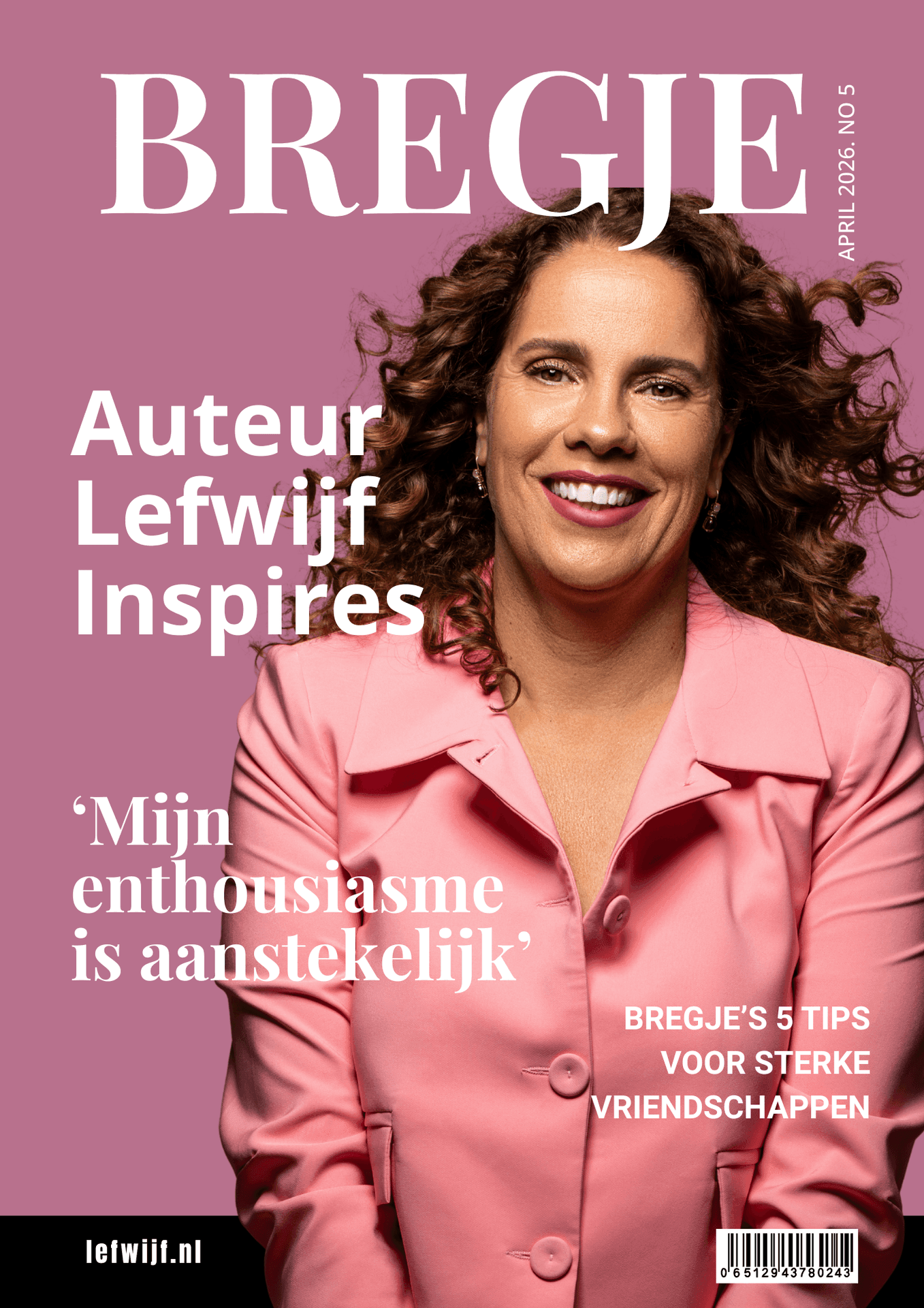 lefwijf Bregje van den Hout schrijft mee aan Lefwijf Inspires