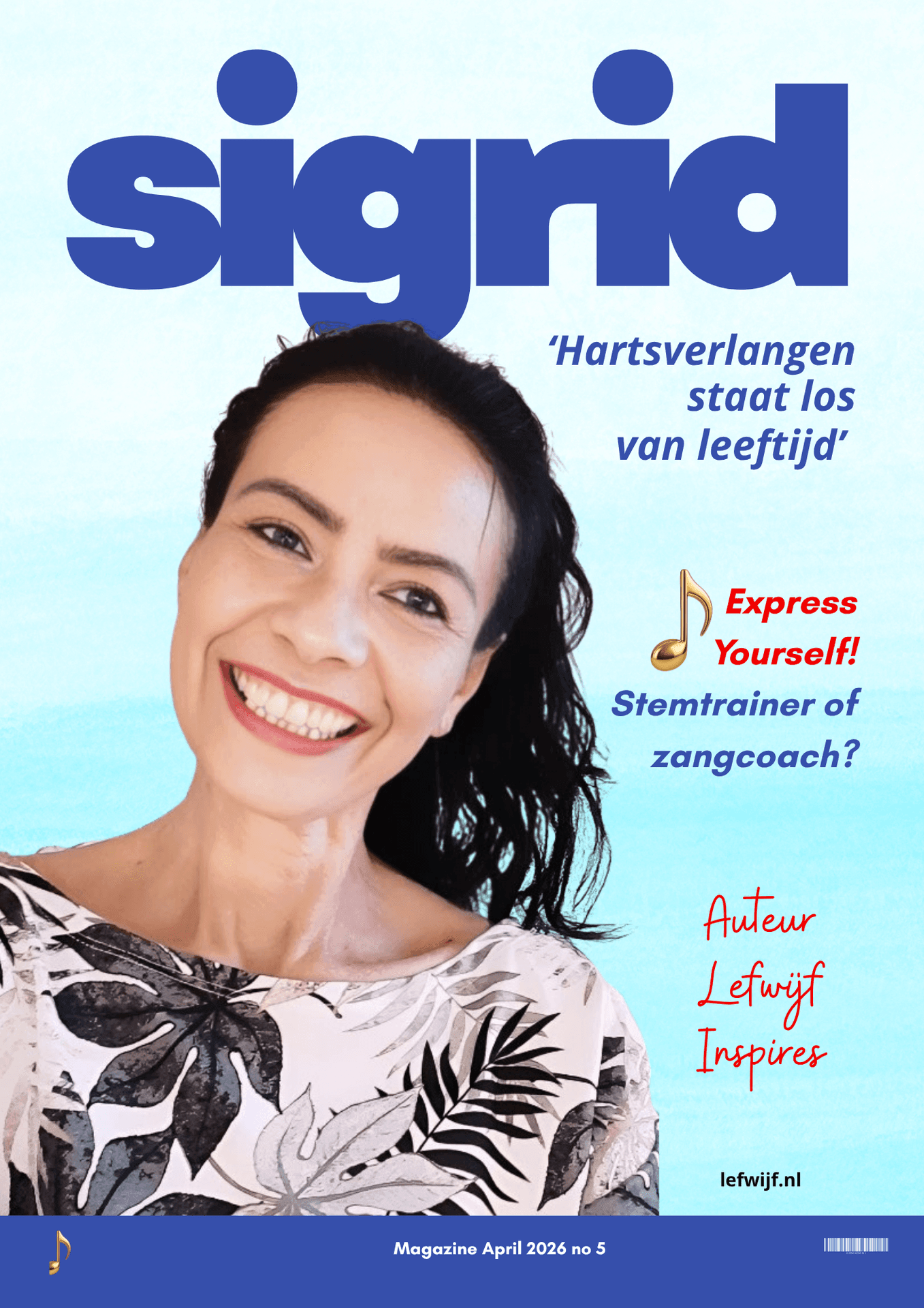 Sigrid Secherling schrijft mee aan Lefwijf Inspires