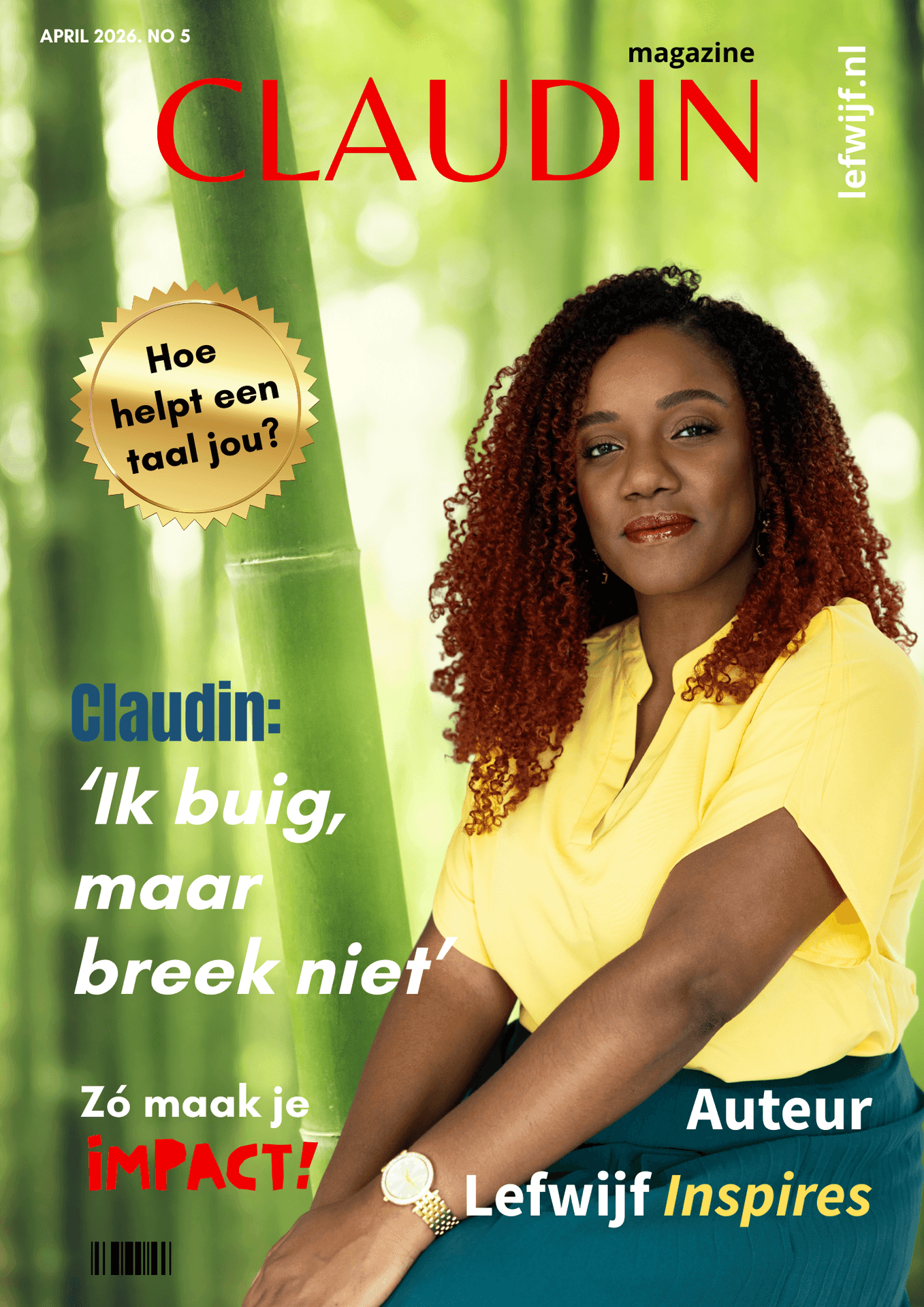 Claudin Martina schrijft mee aan Lefwijf Inspires