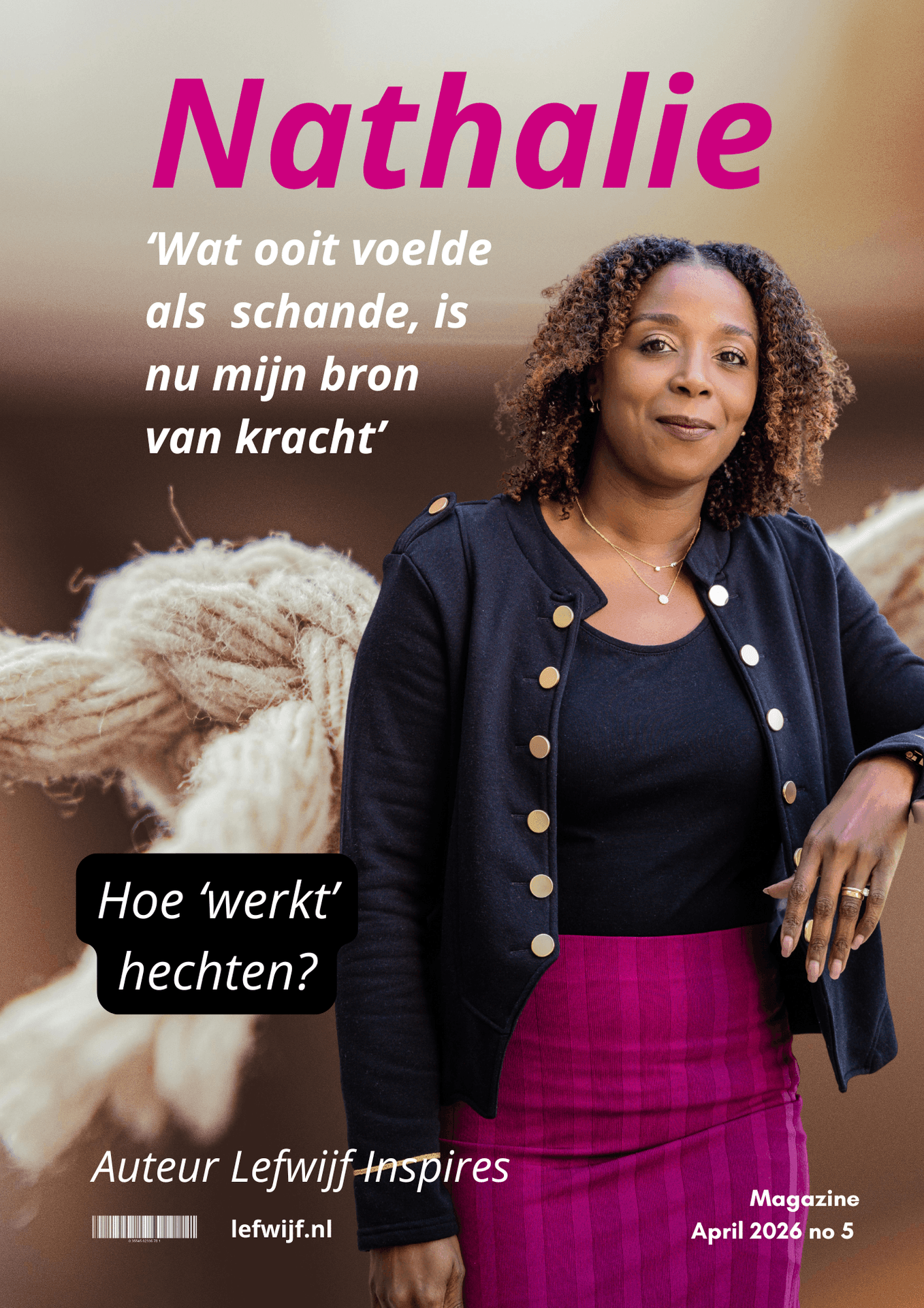 Nathalie Daniels schrijft mee aan Lefwijf Inspires