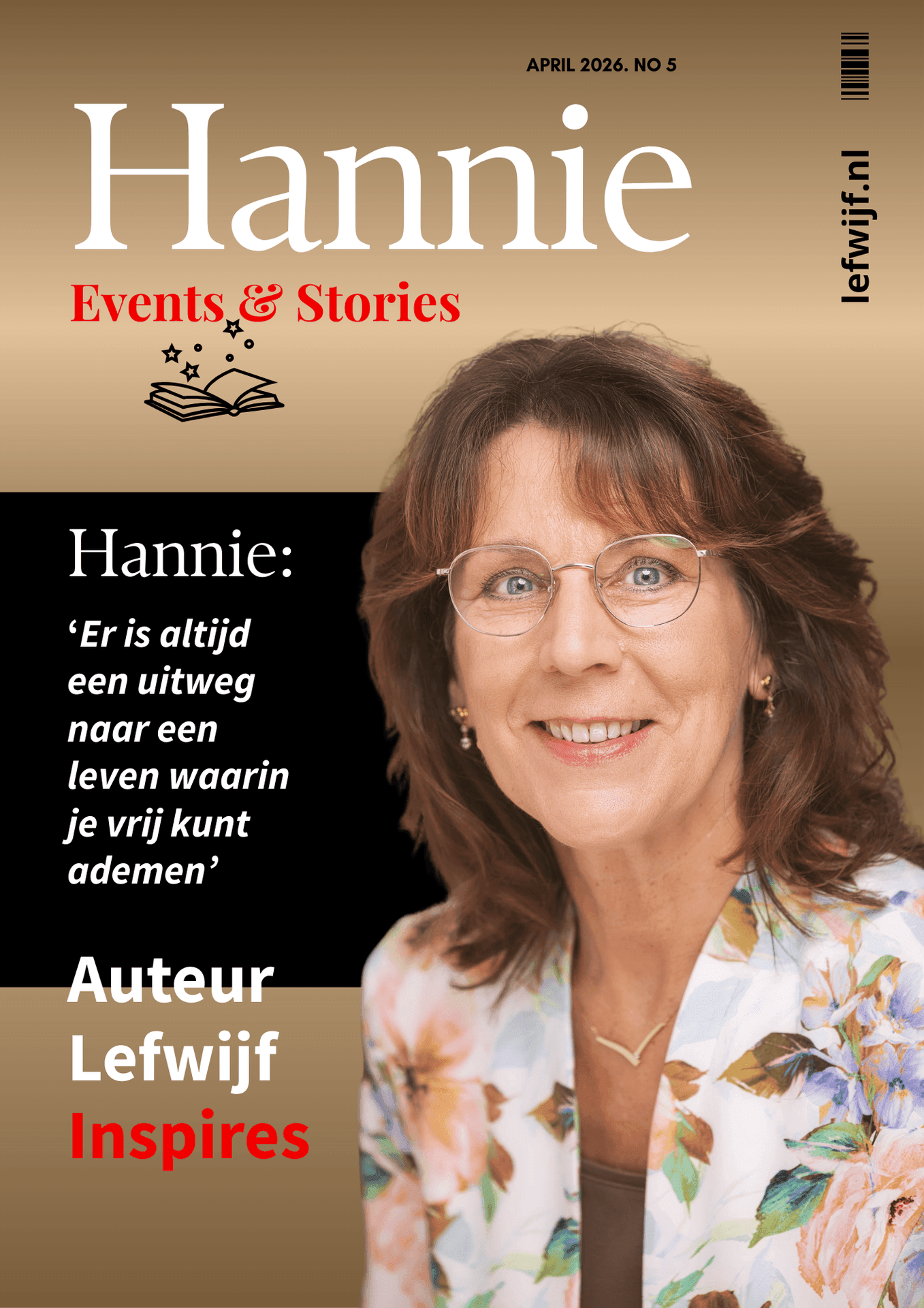 Hannie van Schaik schrijft mee aan Lefwijf Inspires