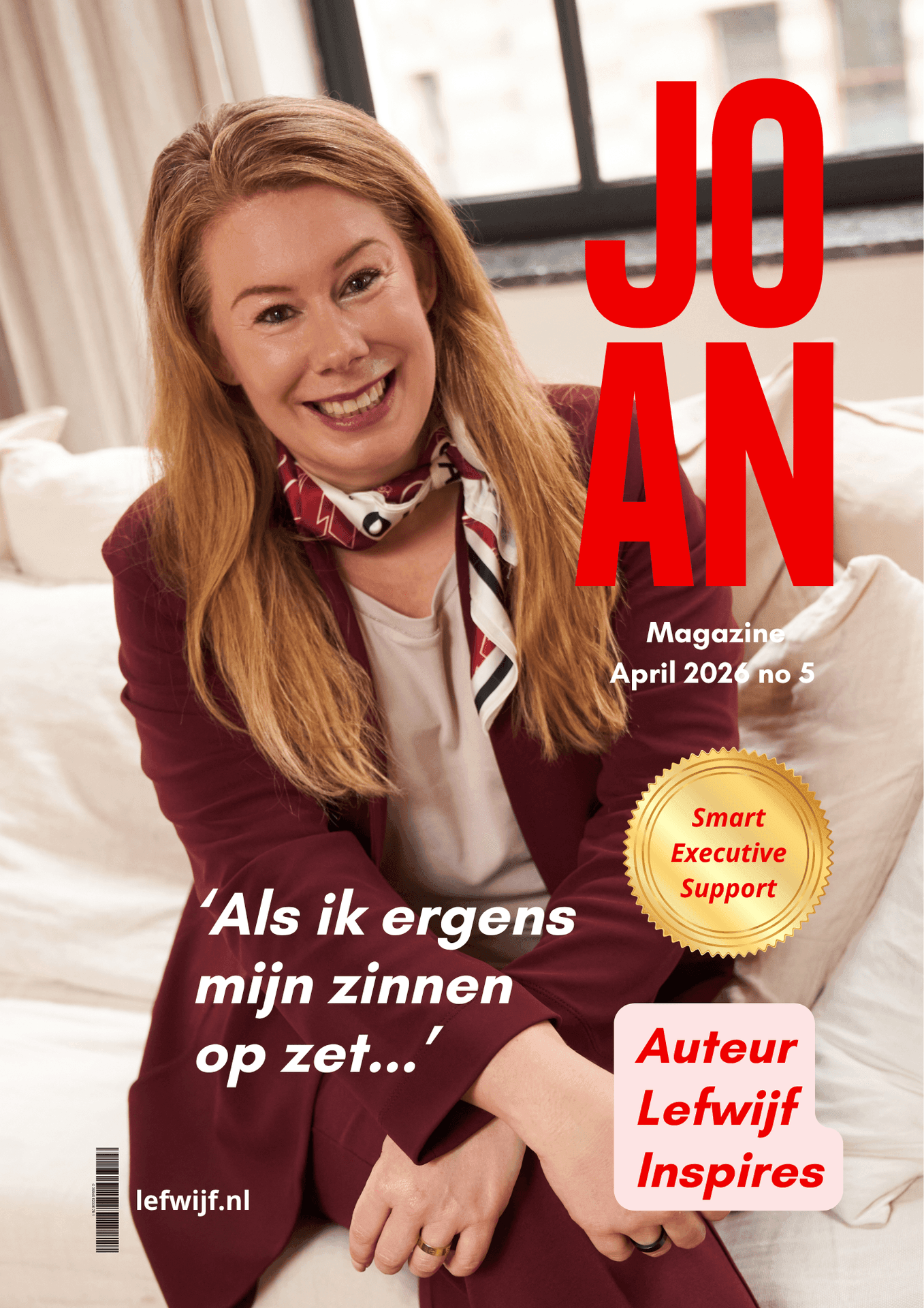 Joan Hofman schrijft mee aan Lefwijf Inspires