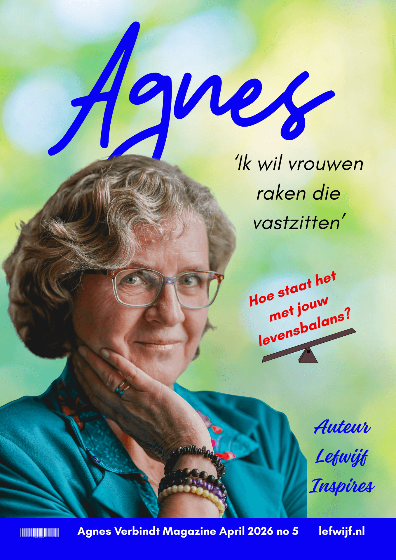 Lefwijf Agnes van Vreede schrijft mee aan Lefwijf Inspires