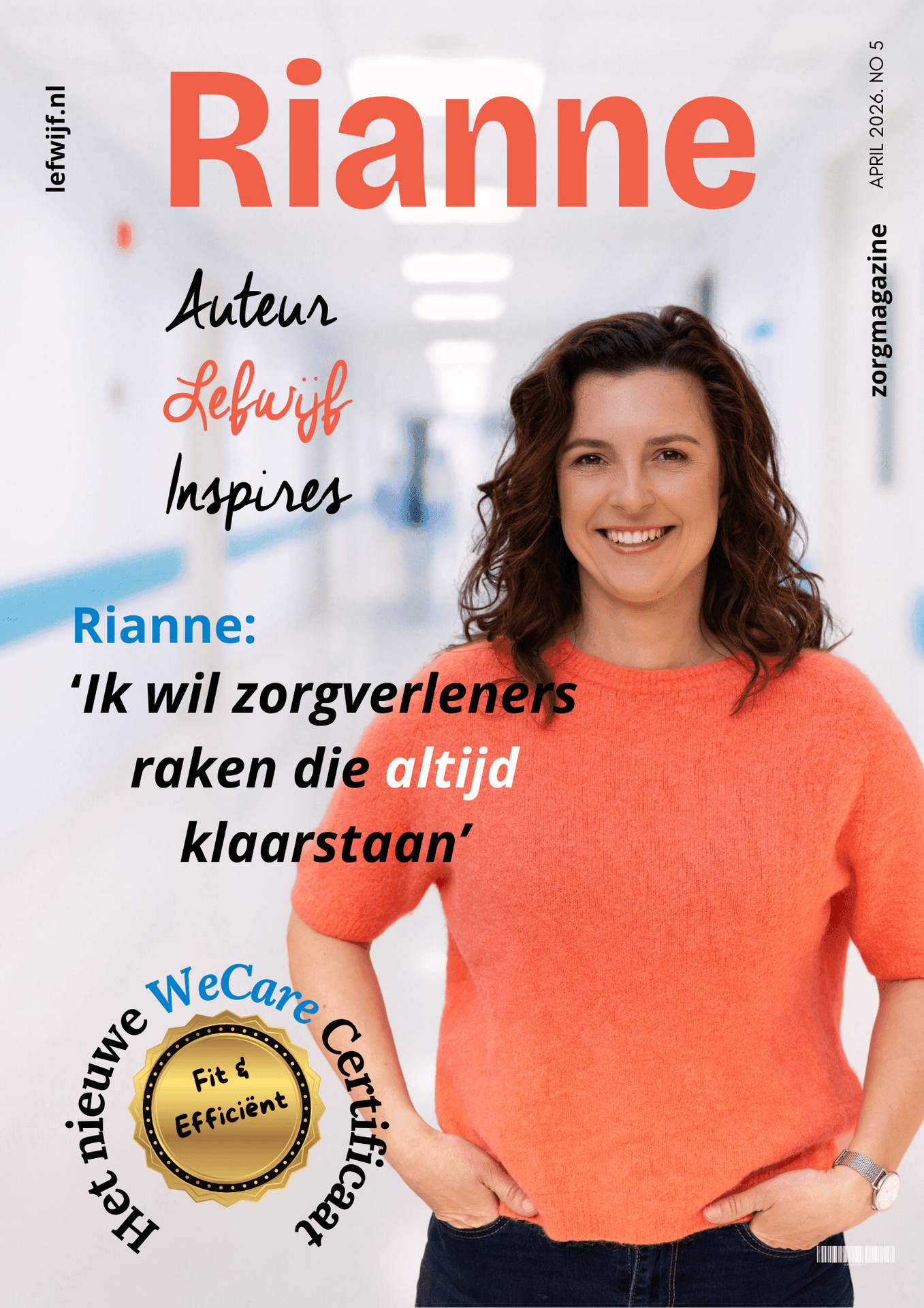 Rianne van Gerven schrijft mee aan Lefwijf Inspires